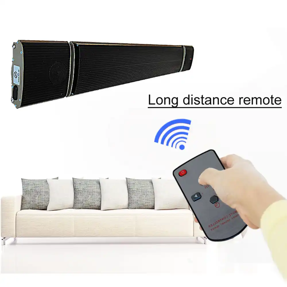 3d Music Bluetooth Remote Control Electric Infrared Heater