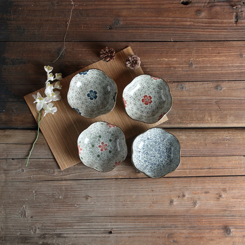 Ceramic Rice Bowl Food Container Japanese Tableware Sushi Fruit Salad Ice Cream Bowl New Design Utensils Creative Kitchenware
Ceramic Rice Bowl Food Container Japanese Tableware Sushi Fruit Salad Ice Cream Bowl New Design Utensils Creative Kitchenware