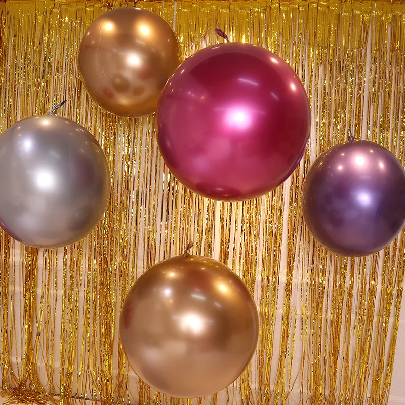 chrome bubble balloons (2) -