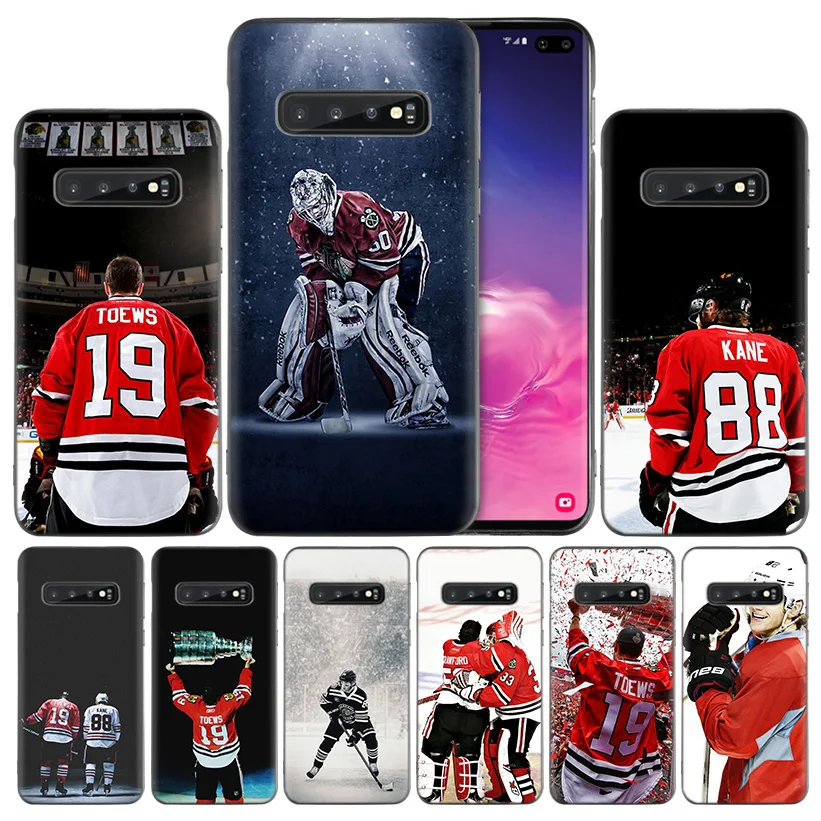 

Kane Ice Hockey Black Silicone Case Cover for Samsung Galaxy S10 S10e 5G S9 S8 S7 S6 Edge J8 J6 J5 J4 Plus 2018