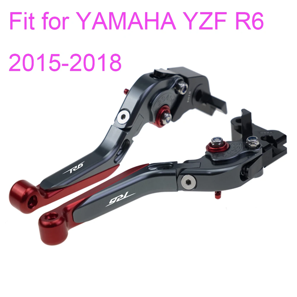 KODASKIN Left and Right Folding Extendable Brake Clutch Levers for YAMAHA YZF R6 2015-2018
KODASKIN Left and Right Folding Extendable Brake Clutch Levers for YAMAHA YZF R6 2015-2018