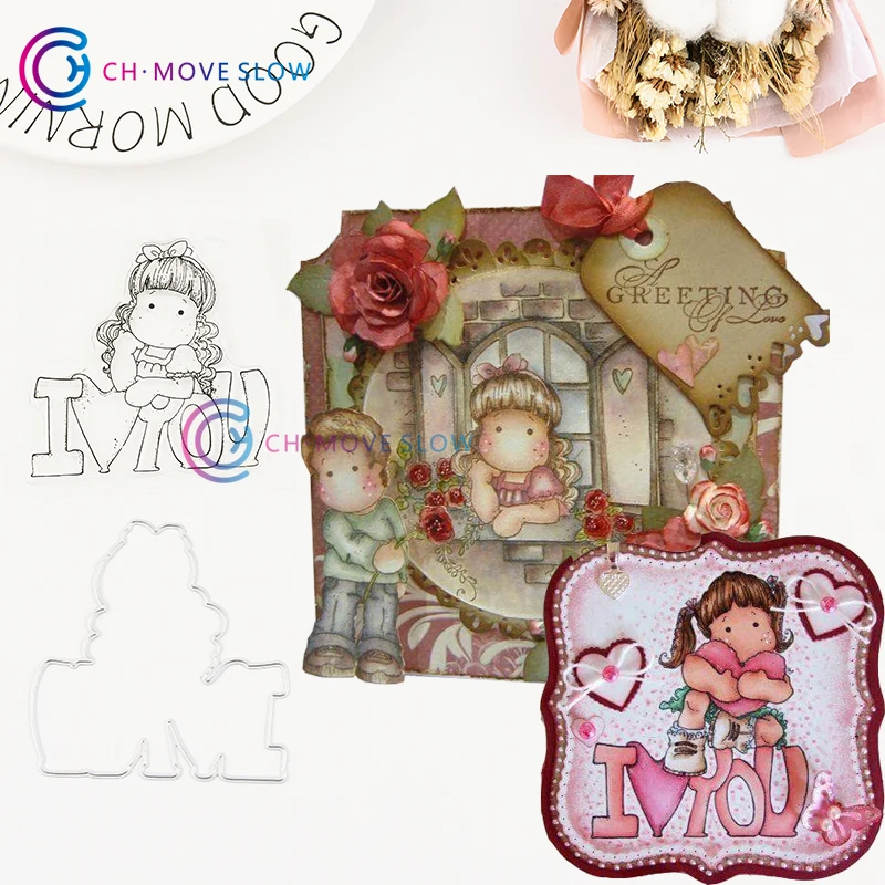 CH Love Girl Metal Cutting Dies and stamps Card Stencil Paper Craft Handmade Album Craft Stamp Dies
CH Love Girl Metal Cutting Dies and stamps Card Stencil Paper Craft Handmade Album Craft Stamp Dies