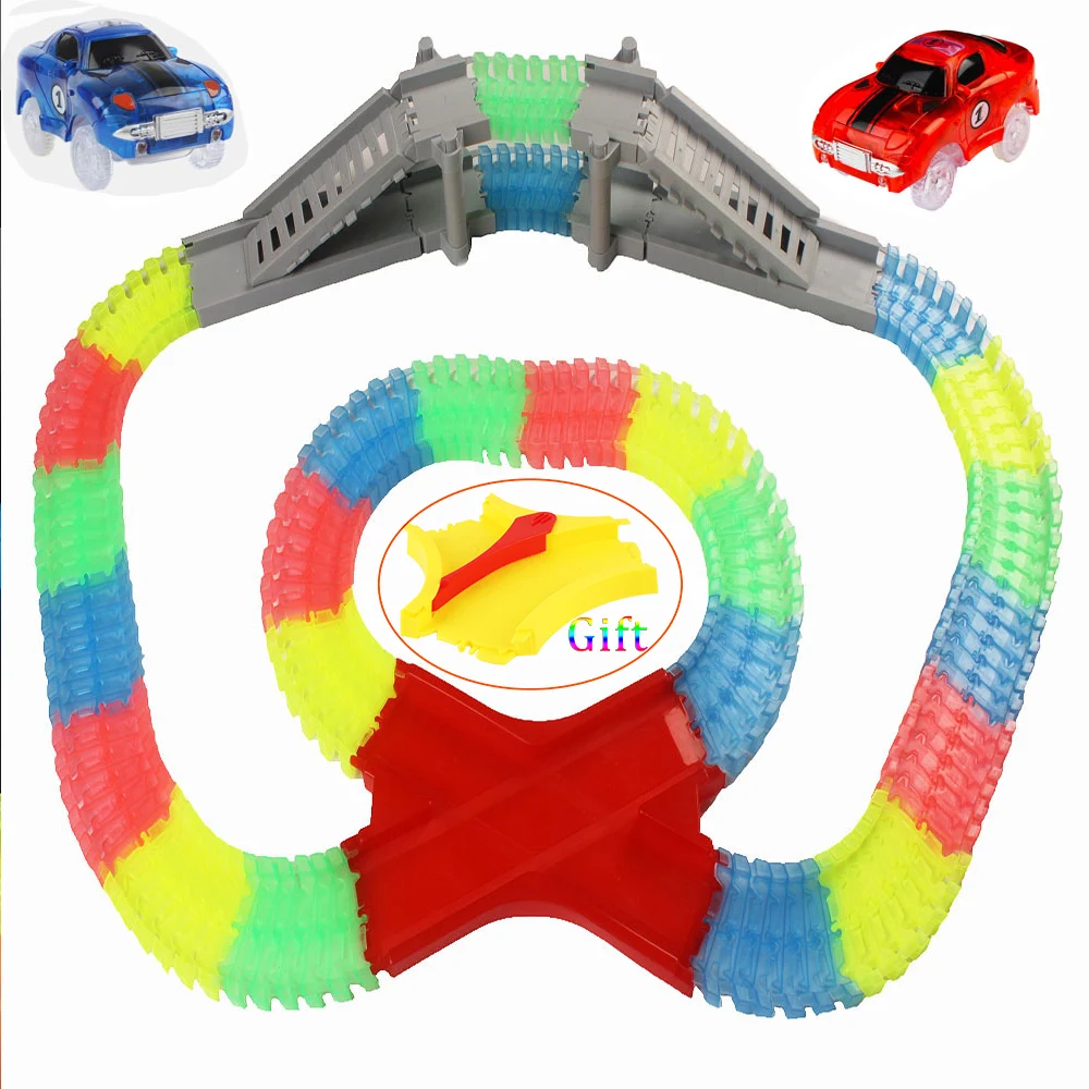 144 / 220PCS DIY Slot Rail Magic glow track flexible curved glowing roller coaster toys kids birthday gifts glowing racing toys
144 / 220PCS DIY Slot Rail Magic glow track flexible curved glowing roller coaster toys kids birthday gifts glowing racing toys