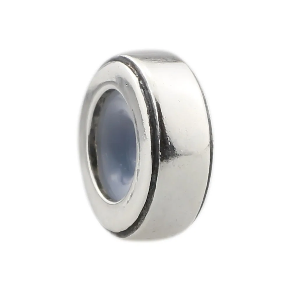 2pcs Authentic 925 Sterling Silver Charm Simple White Silver Spacer Stopper Bead For European Bracelet
2pcs Authentic 925 Sterling Silver Charm Simple White Silver Spacer Stopper Bead For European Bracelet