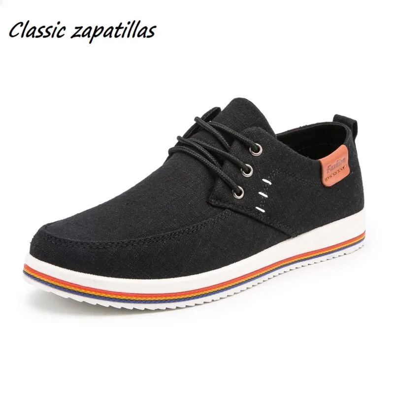 Classic Zapatillas New Arrival Spring Summer Comfortable Casual Shoes Men Canvas Shoes For Men Lace-Up Breathable Flat Shoes
Classic Zapatillas New Arrival Spring Summer Comfortable Casual Shoes Men Canvas Shoes For Men Lace-Up Breathable Flat Shoes