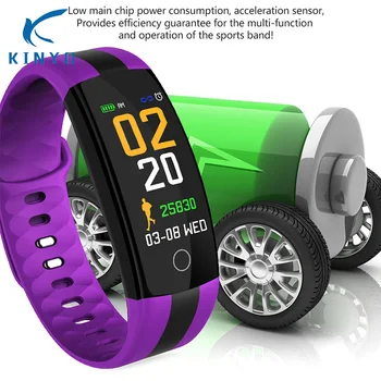 Smart Bracelet wristband Watch Fitness Tracker Blood Pressure Sleep Monitoring Smartwatch IP67 Waterproof Watch pk mi band2
Smart Bracelet wristband Watch Fitness Tracker Blood Pressure Sleep Monitoring Smartwatch IP67 Waterproof Watch pk mi band2