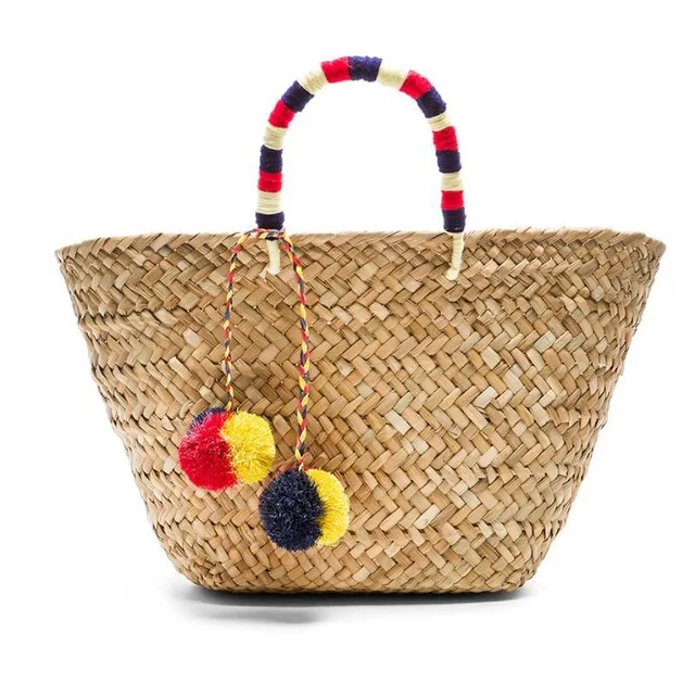 Female Straw bag Beach Weaving Bags Women Hand Knitting Ladies Handbags Casual Bucket Bag Summer 2018 new Shoulder Tote Bag
Female Straw bag Beach Weaving Bags Women Hand Knitting Ladies Handbags Casual Bucket Bag Summer 2018 new Shoulder Tote Bag