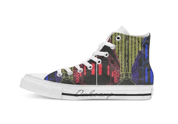 Edisnoom Novelty Design breathable casual High Top lace-up Canvas shoes sneakers
Edisnoom Novelty Design breathable casual High Top lace-up Canvas shoes sneakers