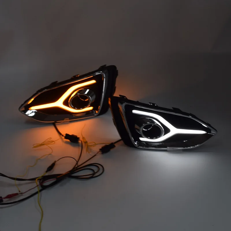 ShenLao 2PCS Yellow Turn Signal Function 12V Car DRL Lamp LED Daytime Running Light For Hyundai Accent Solaris 2017 2018 2019
ShenLao 2PCS Yellow Turn Signal Function 12V Car DRL Lamp LED Daytime Running Light For Hyundai Accent Solaris 2017 2018 2019