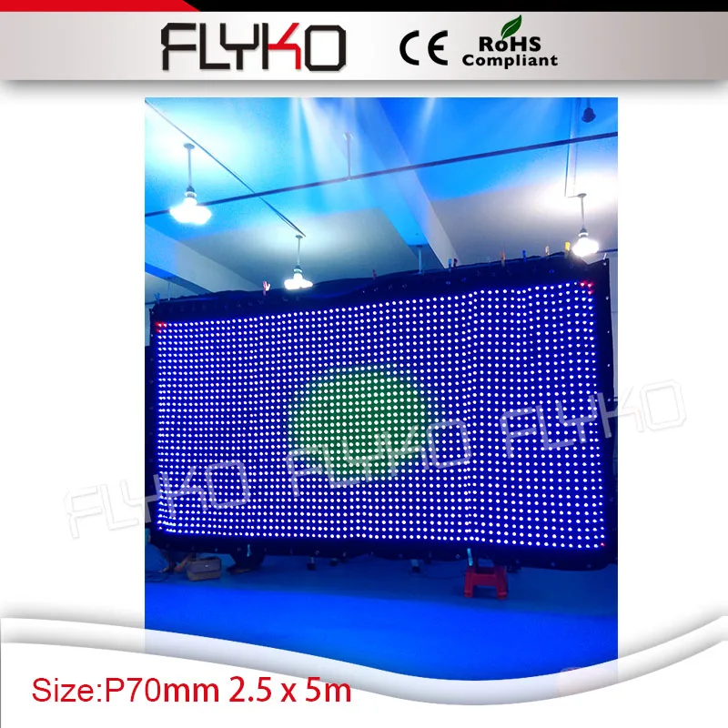 led display hot video high-power-led spot lights vision cloth screen 2.5m by 5m P7cm
led display hot video high-power-led spot lights vision cloth screen 2.5m by 5m P7cm