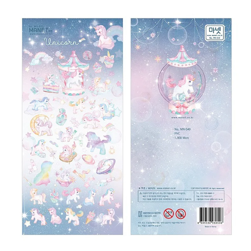 1 Sheet lovely Wonderful Unicorn Decorative Stationery Stickers Scrapbooking DIY Diary Album Stick Label Adhesive Stickers gift
1 Sheet lovely Wonderful Unicorn Decorative Stationery Stickers Scrapbooking DIY Diary Album Stick Label Adhesive Stickers gift