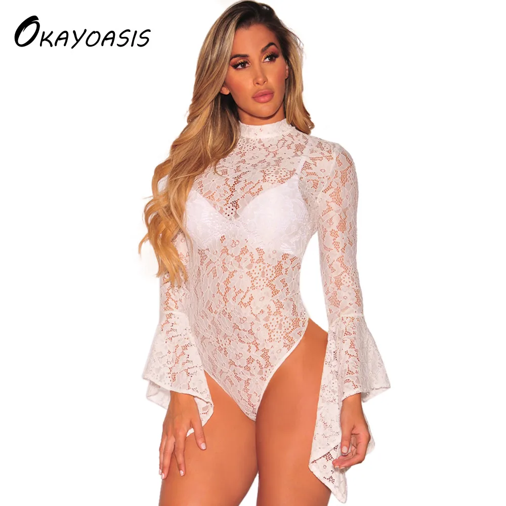 OKAYOASIS Free Shipping Women Long Sleeve Lace Bodysuits Female Body With Long Sleeves Hollow Out Fitness Sexy Hot Slim Bodysuit
OKAYOASIS Free Shipping Women Long Sleeve Lace Bodysuits Female Body With Long Sleeves Hollow Out Fitness Sexy Hot Slim Bodysuit