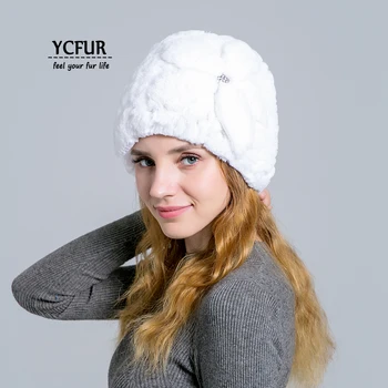 YCFUR Women Hat Beanie Winter Handmade Rex Rabbit Fur Beanies Hats with Cute Flower Hat Cap for Girls
YCFUR Women Hat Beanie Winter Handmade Rex Rabbit Fur Beanies Hats with Cute Flower Hat Cap for Girls