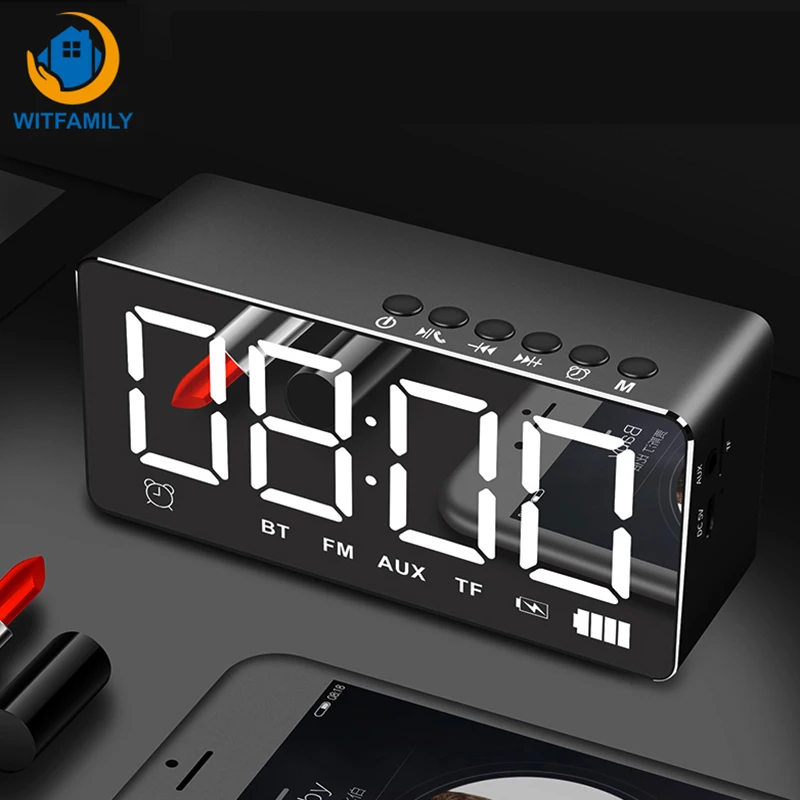 digital alarm clock led Bluetooth speaker wireless Bluetooth best selling 2018 products Simple Subwoofer alarm clock
digital alarm clock led Bluetooth speaker wireless Bluetooth best selling 2018 products Simple Subwoofer alarm clock