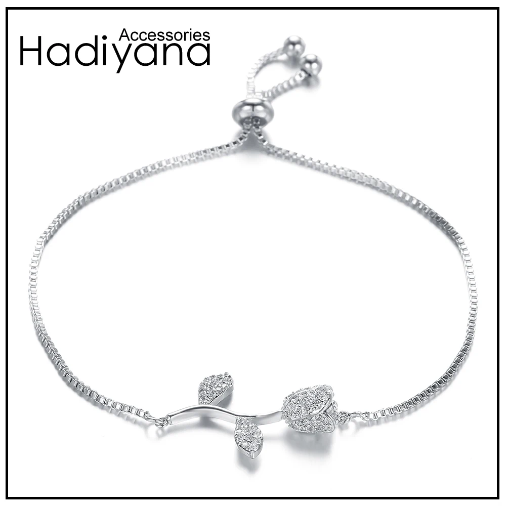 Hadiyana Rose Flower Bracelet Adjustable Gold Rose Bracelet Best Gift For Ladies Women Wedding Party Valentine's Day SL896
Hadiyana Rose Flower Bracelet Adjustable Gold Rose Bracelet Best Gift For Ladies Women Wedding Party Valentine's Day SL896