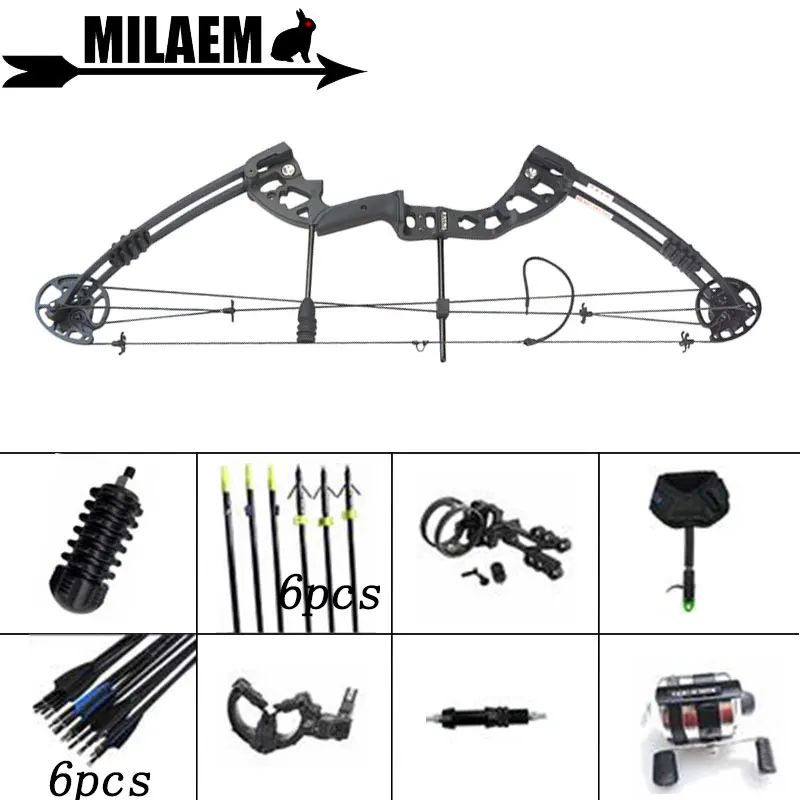 30-55lbs Archery Compound Bow Set With Bowstring Stabilizer Bow Limbs Stabilizer IBO310FPS Outdoor Shooting Fishing Accessories
30-55lbs Archery Compound Bow Set With Bowstring Stabilizer Bow Limbs Stabilizer IBO310FPS Outdoor Shooting Fishing Accessories