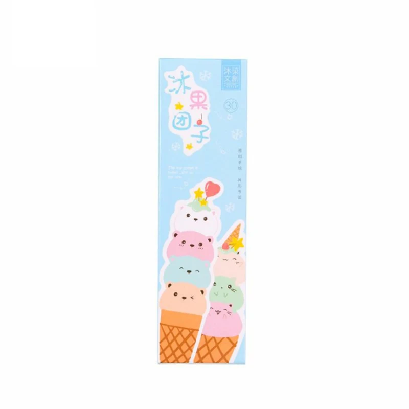 30pcs/lot Cute Ice cream series Soda Paper Bookmark Craft Message Cards Gift Stationery Book Note Page Makers for Office School
30pcs/lot Cute Ice cream series Soda Paper Bookmark Craft Message Cards Gift Stationery Book Note Page Makers for Office School