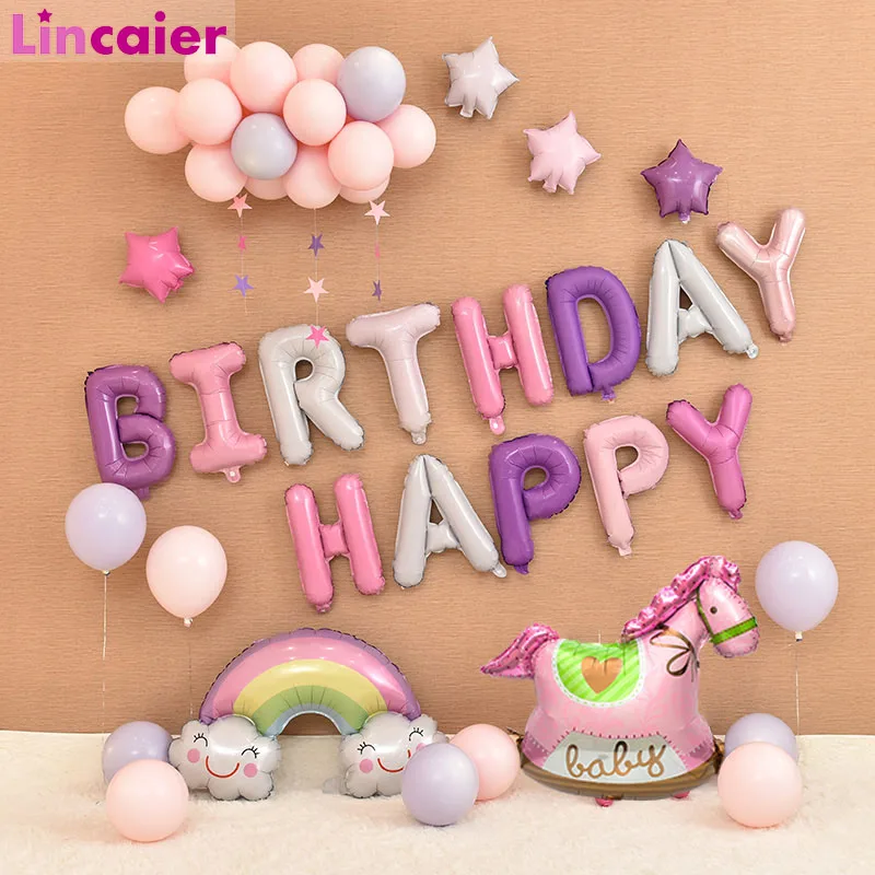16inch Unicorn Happy Birthday Foil Balloons Baby Boy Girl First Birthday 1st One Year Party Decoration Kids Adult Bunting Decor
16inch Unicorn Happy Birthday Foil Balloons Baby Boy Girl First Birthday 1st One Year Party Decoration Kids Adult Bunting Decor