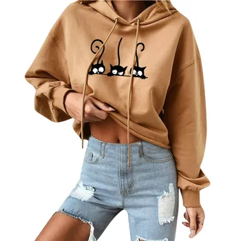 Harajuku Women Hoodies Sweatshirt Kawaii Pink Winter Cat Pattern Long Sleeve Moletom Hooded Sweatshirts Hooed Mujer #L10
Harajuku Women Hoodies Sweatshirt Kawaii Pink Winter Cat Pattern Long Sleeve Moletom Hooded Sweatshirts Hooed Mujer #L10