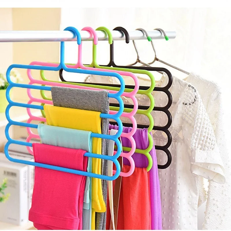 Multi-functional Thick Five-layer Pants Rack Non-slip Multi-layer Household Wardrobe Hanging Towel Holder Clothes Rack 5 Color
Multi-functional Thick Five-layer Pants Rack Non-slip Multi-layer Household Wardrobe Hanging Towel Holder Clothes Rack 5 Color