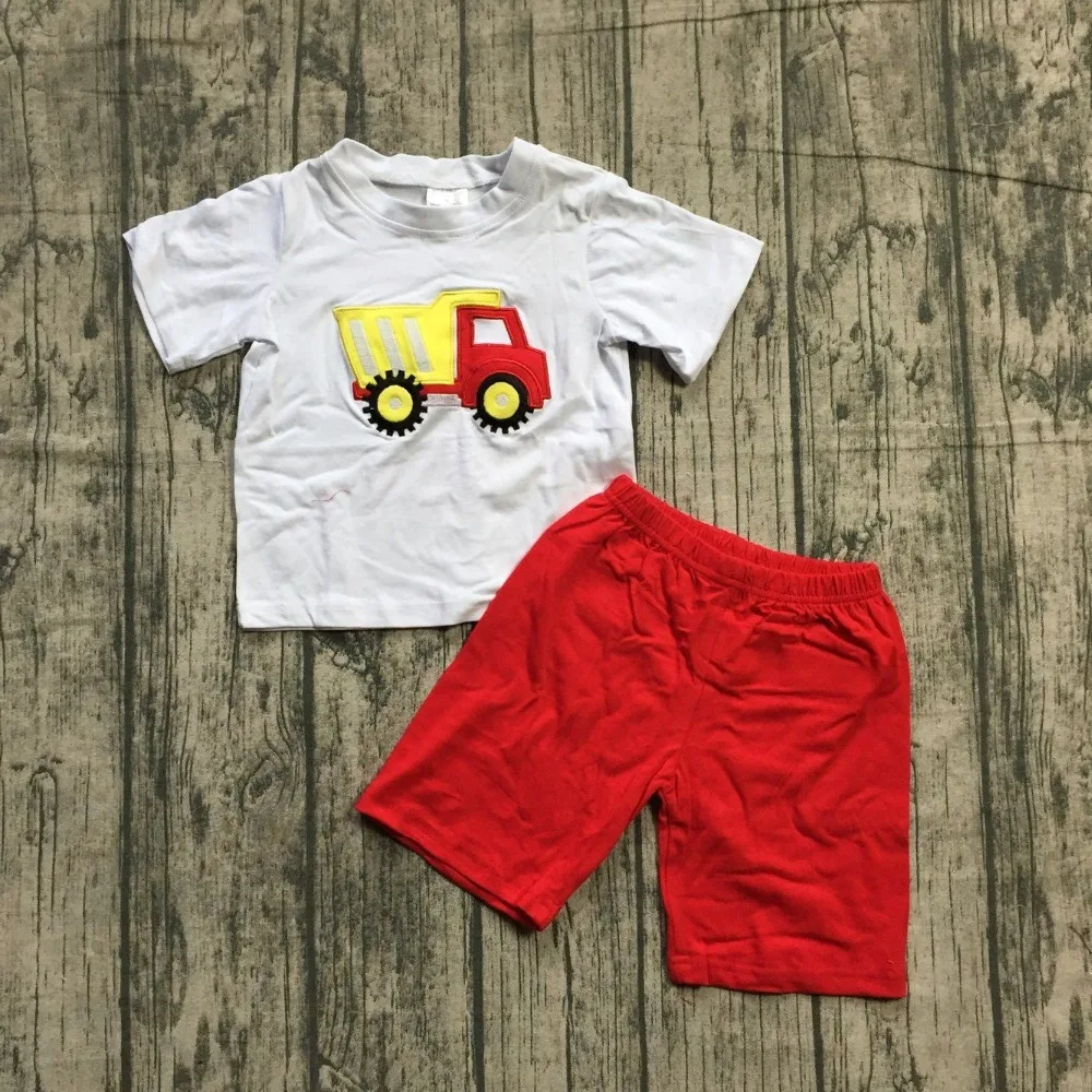 new arrivals summer baby boy children clothes white top red shorts sets trucker outfits cute boutique kids wear cotton
new arrivals summer baby boy children clothes white top red shorts sets trucker outfits cute boutique kids wear cotton