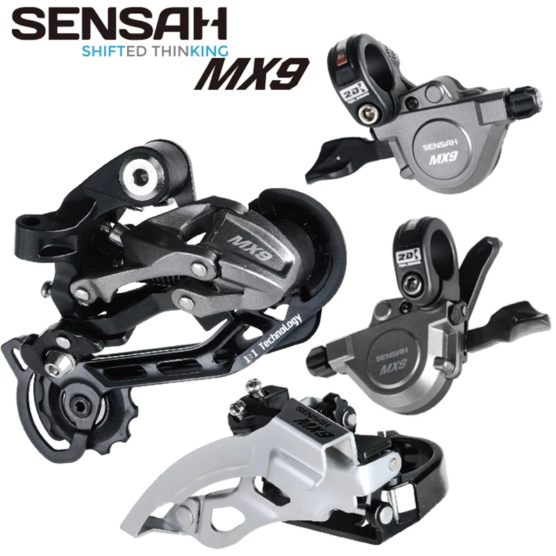Bicycle Derailleur 3X9 speed mtb folding bike 27S Front Derailleur + Rear Derailleur + Trigger shifter Derailleur combination
Bicycle Derailleur 3X9 speed mtb folding bike 27S Front Derailleur + Rear Derailleur + Trigger shifter Derailleur combination