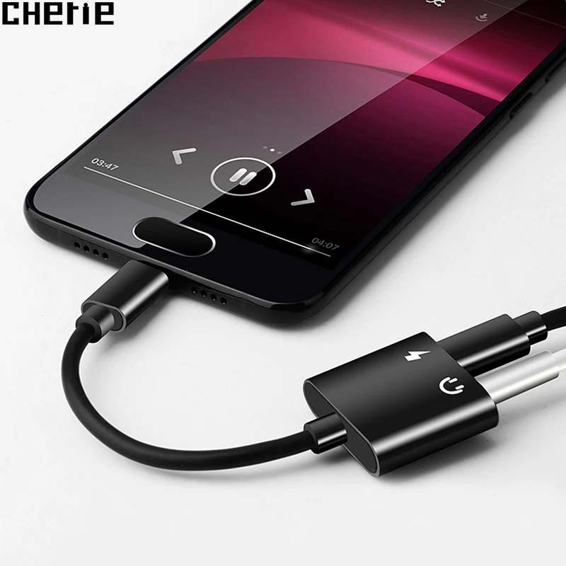 Cherie USB C to 3.5mm Headphone Jack Cable Adapter For Huawei Xiaomi Samsung S10+ Type C AUX Audio Earphone Connector Charging
Cherie USB C to 3.5mm Headphone Jack Cable Adapter For Huawei Xiaomi Samsung S10+ Type C AUX Audio Earphone Connector Charging