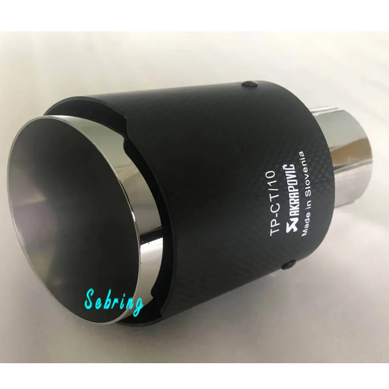 Carbon Fibre AKRAPOVIC Stainless steel Universal Automobile exhaust pipe Muffler Tip For Passat golf e90
Carbon Fibre AKRAPOVIC Stainless steel Universal Automobile exhaust pipe Muffler Tip For Passat golf e90