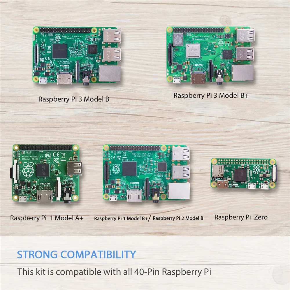 Super Starter kit For Raspberry Pi 3 B+ Plus (7)