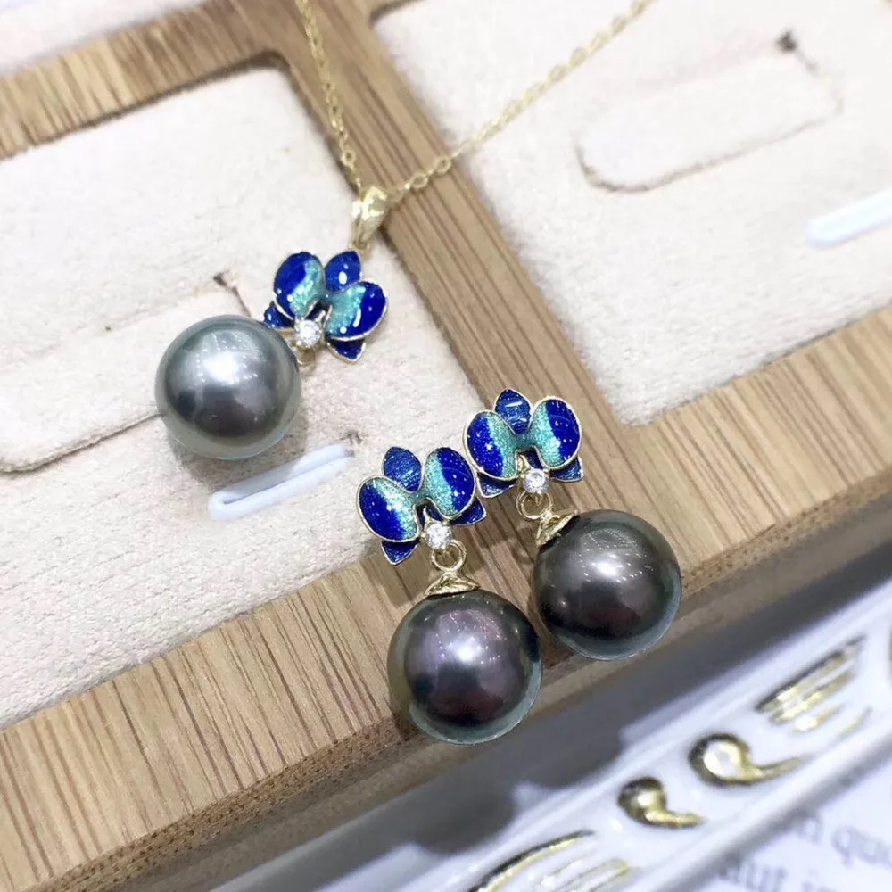 Solid 18K Yellow Gold Jewelry Sets Accessories Fashion Pearl Pendant Earrings Mountings Findings Settings DIY Jewelry Making
Solid 18K Yellow Gold Jewelry Sets Accessories Fashion Pearl Pendant Earrings Mountings Findings Settings DIY Jewelry Making