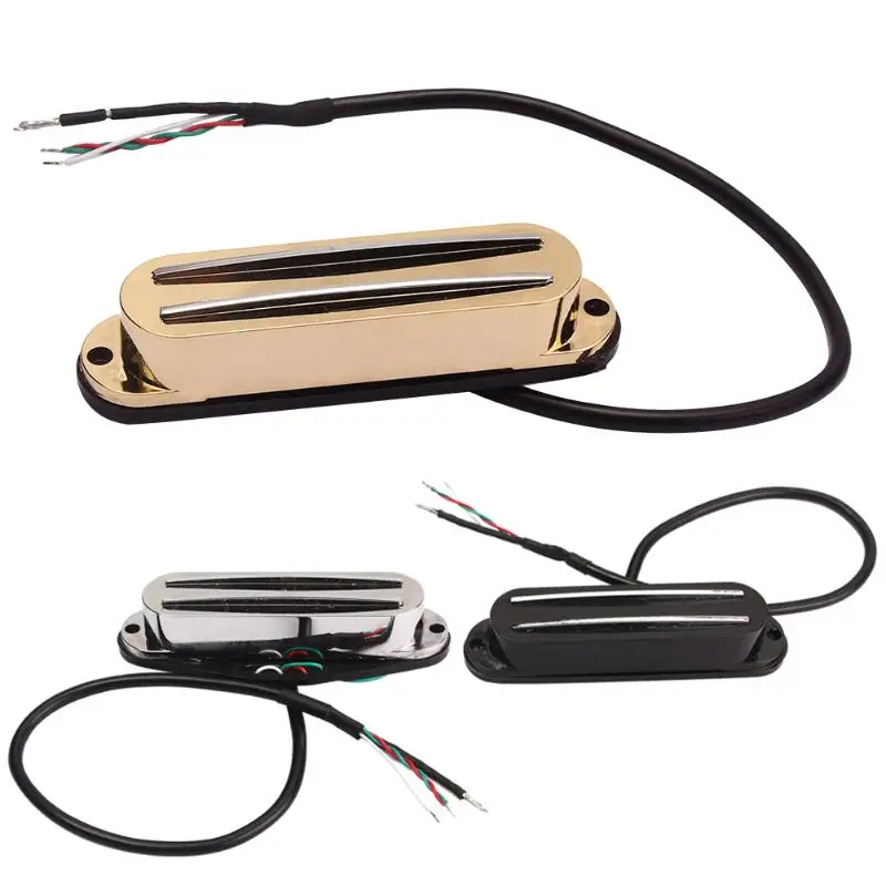 Practical Belcat Guitar Hot Rails Pickup for ST Parts Ferrite Mini Humbucker Guitar Pickup Replace Single Coil Chrome
Practical Belcat Guitar Hot Rails Pickup for ST Parts Ferrite Mini Humbucker Guitar Pickup Replace Single Coil Chrome