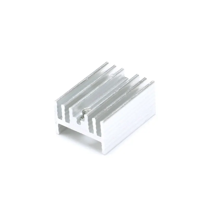 10 pcs 211510mm Heatsink Cooling Fin Radiator Cooler Aluminum Heat Sink for TO3 TO-3 Transistor 21X15X10mm (5)