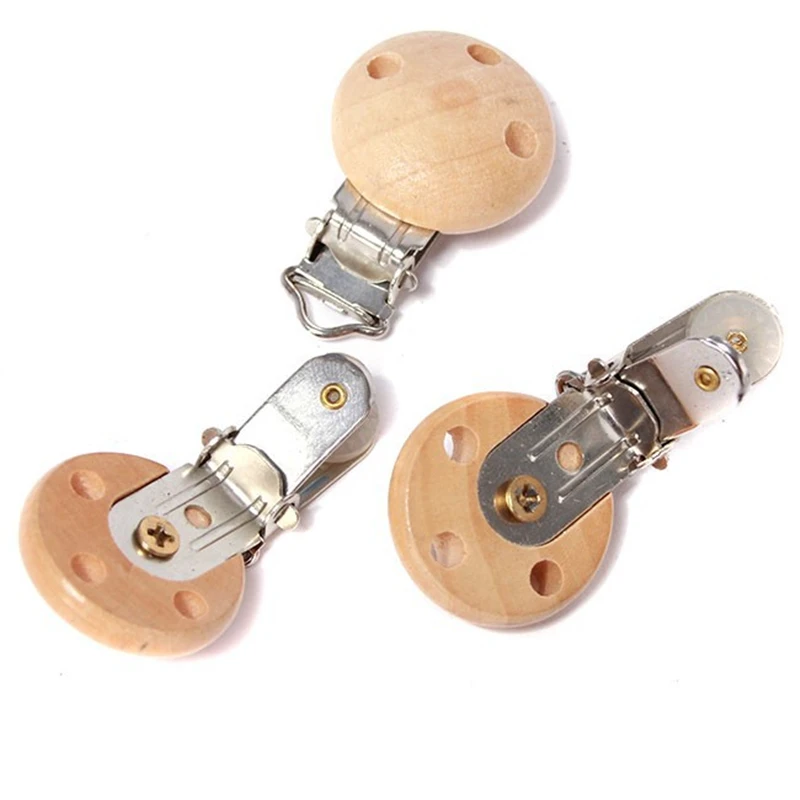 5 Pcs/lot Infant Dummy Clips Wooden Holder Soother Pacifier Solid Color Baby Pacifier Clip For Baby Clasps Holders Accessories
5 Pcs/lot Infant Dummy Clips Wooden Holder Soother Pacifier Solid Color Baby Pacifier Clip For Baby Clasps Holders Accessories