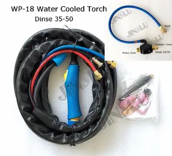 WP-18 water-cooled TIG torch 8M for TIG Welder 350A seperate type (with 35-50 Dinse)
WP-18 water-cooled TIG torch 8M for TIG Welder 350A seperate type (with 35-50 Dinse)