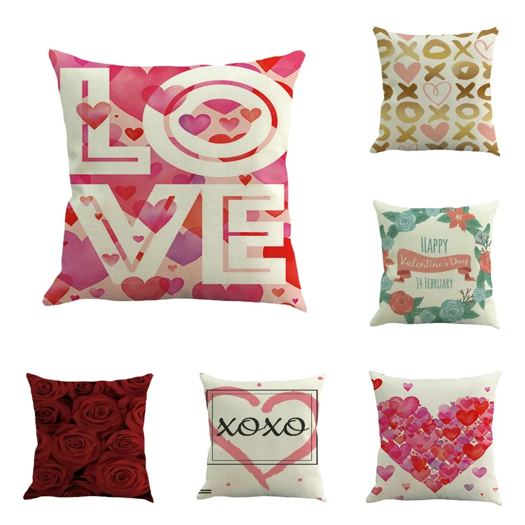 2019 latest hot sale INS styleValentine's Day Print Pillow Case Polyester Sofa Car Cushion Cover Home Decor
2019 latest hot sale INS styleValentine's Day Print Pillow Case Polyester Sofa Car Cushion Cover Home Decor