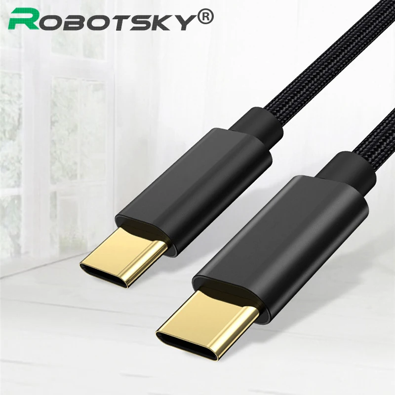 USB Type C cable 3A Fast USBC to USB C Cable for Samsung S9 S8 Note 9 8 PD Fast Charging Charger Cord USB-C Type-C Cable
USB Type C cable 3A Fast USBC to USB C Cable for Samsung S9 S8 Note 9 8 PD Fast Charging Charger Cord USB-C Type-C Cable