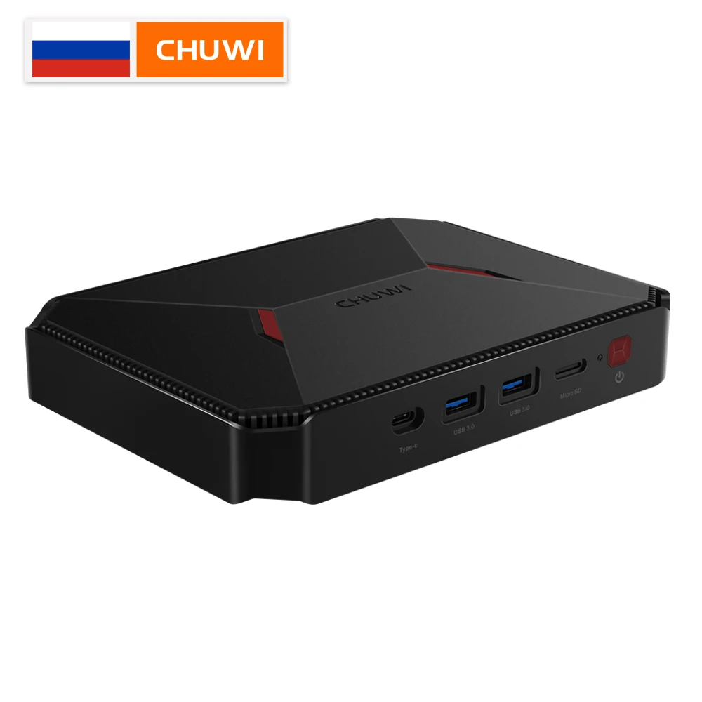 

CHUWI Original GBOX Pro Intel Atom X7-E3950 4GB RAM 64GB ROM Quad Core Window10 Mini PC Bluetooth 4.0 Wifi 2.4G/5G