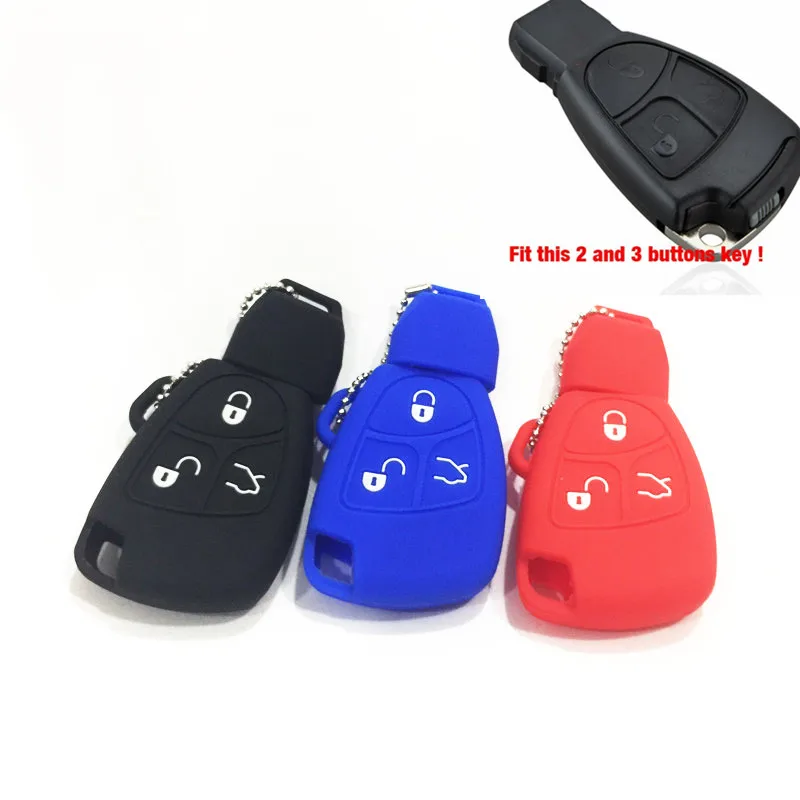 Silicone 3 Button Remote Key Fob Case Cover holder For Benz B C E ML S CLK CL remote key 3button
Silicone 3 Button Remote Key Fob Case Cover holder For Benz B C E ML S CLK CL remote key 3button