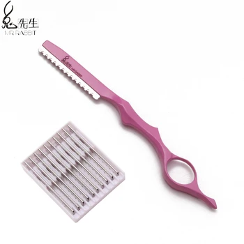 Mr Rabbit Change Blade Type Knife Professional Sharp Barber Razor Hair Razor Hair Cut Razor Thinning Knife Add 10 Blades M6100
Mr Rabbit Change Blade Type Knife Professional Sharp Barber Razor Hair Razor Hair Cut Razor Thinning Knife Add 10 Blades M6100