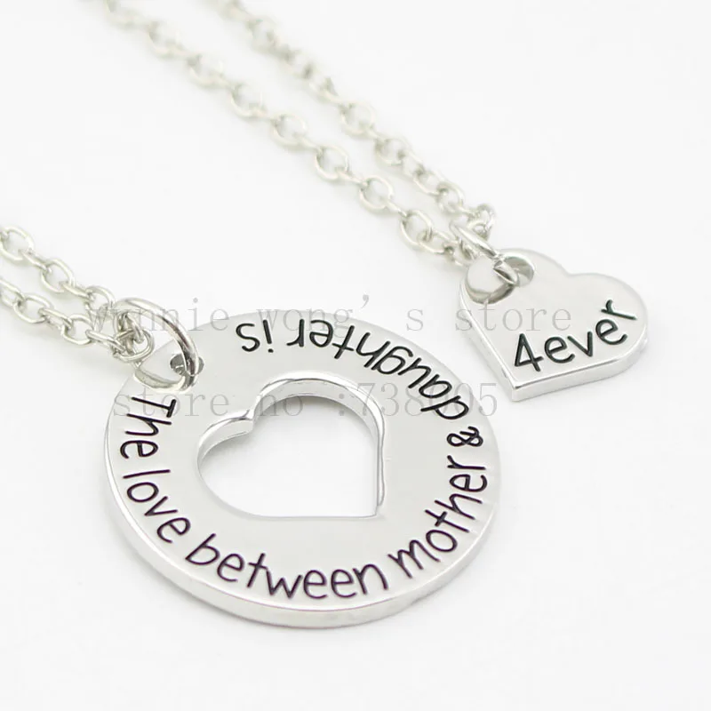 2015 New arrive Hand stamped Personalized Mom Necklace "The love between mother daughter is 4ever "necklace Mommy daughter Gift
2015 New arrive Hand stamped Personalized Mom Necklace "The love between mother daughter is 4ever "necklace Mommy daughter Gift