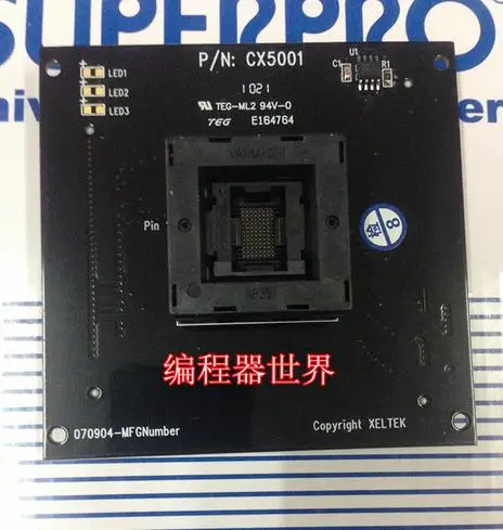 Бесплатная доставка новинка адаптер XELTEK тестовая розетка GX5001 / DX5001 CX5001 для SUPERPRO