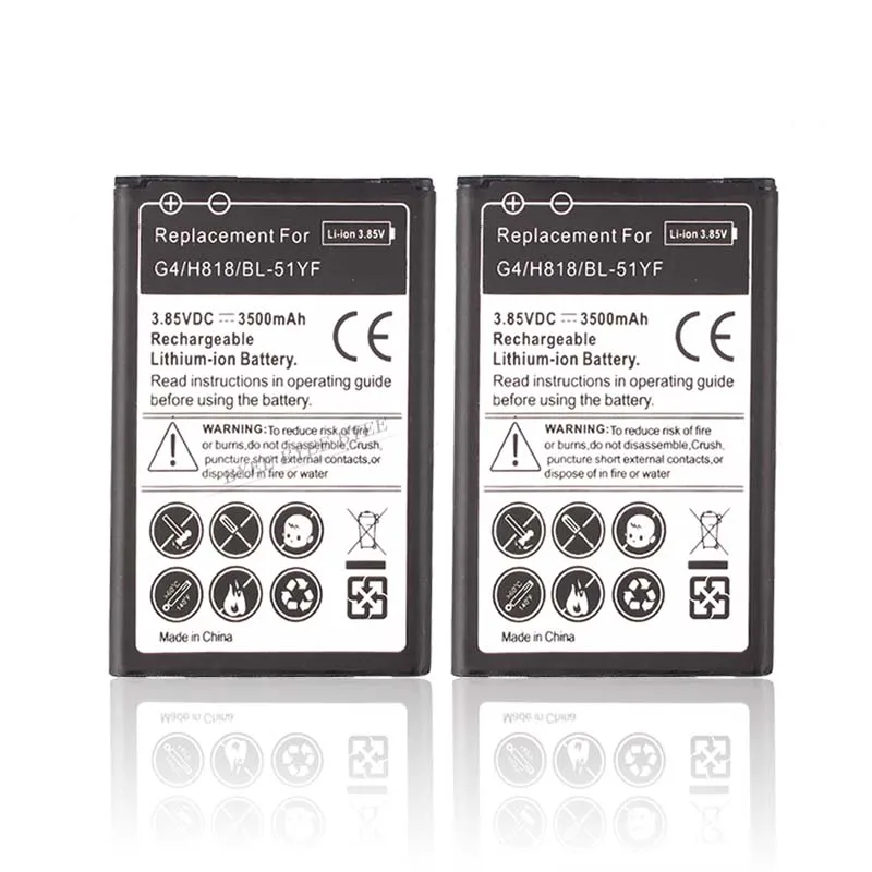Сменный аккумулятор для телефона 3 85 В 3500 мАч 1 шт. LG G4 H818 H818N VS999 F500 F500S F500K F500L