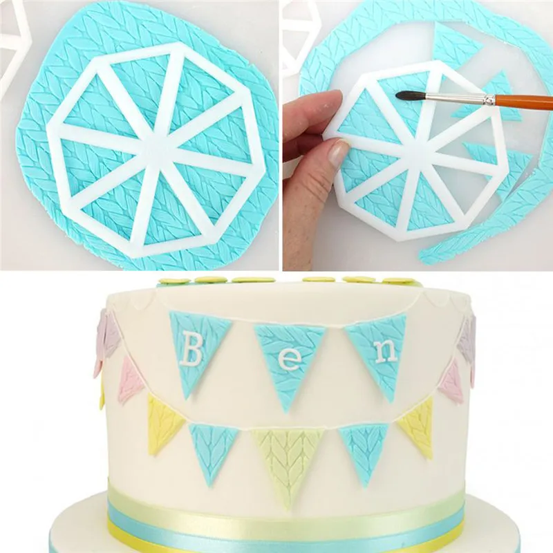 TTLIFE Triangle Flag Cutter Mold Cake Side Fondant Cookie Biscuit Molds Christmas Cake Decorating Tools Kitchen Accessories
TTLIFE Triangle Flag Cutter Mold Cake Side Fondant Cookie Biscuit Molds Christmas Cake Decorating Tools Kitchen Accessories