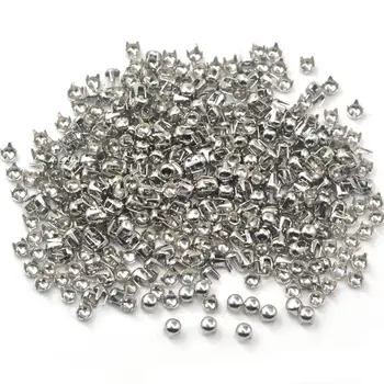 KALASO 500Pcs 2.3mm/3mm Wholesale Dome Stud Claw Rivets DIY Craft Supplies Leathercraft Handmade Accessories Shoe Bag Belt
KALASO 500Pcs 2.3mm/3mm Wholesale Dome Stud Claw Rivets DIY Craft Supplies Leathercraft Handmade Accessories Shoe Bag Belt
