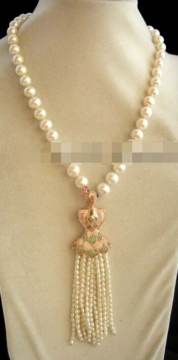 FREE SHIPPING>>@>> 11.25 freshwater pearl white round & peafowl clasp necklace 18" HOT NEW
FREE SHIPPING>>@>> 11.25 freshwater pearl white round & peafowl clasp necklace 18" HOT NEW