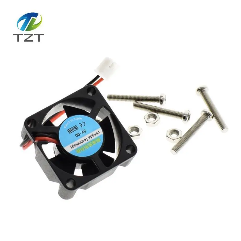 TZT Raspberry Pi 3 CPU Fan Active Cooling Fan for Customized Acrylic Case Support raspberry pi model B Plus B+/Raspbery Pi 2
TZT Raspberry Pi 3 CPU Fan Active Cooling Fan for Customized Acrylic Case Support raspberry pi model B Plus B+/Raspbery Pi 2