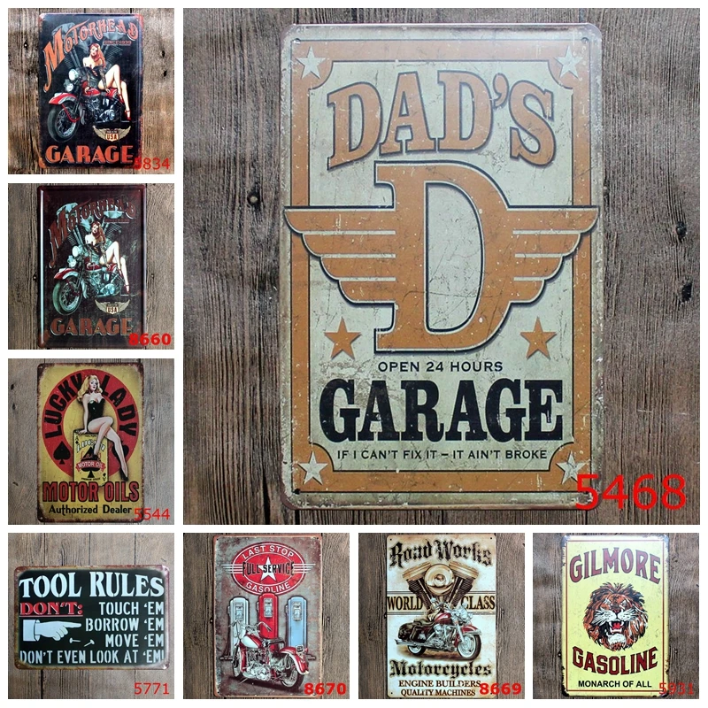 Motor Head Car Tire Shop Bar Pub Antique Iron Poster Classic Garage Gas Oil Staion Retro Metal Tin Sign Home Decoration YN063
Motor Head Car Tire Shop Bar Pub Antique Iron Poster Classic Garage Gas Oil Staion Retro Metal Tin Sign Home Decoration YN063