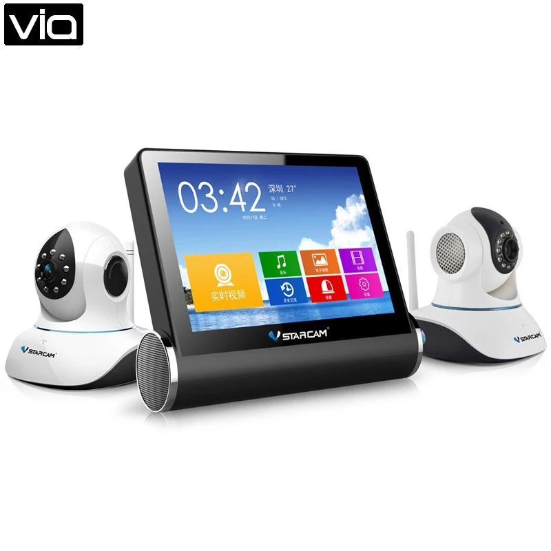 VStarcam Promotion NVS-K200 Wireless Network Video Server Monitor WIFI CCTV IP Camera C7838WIP
VStarcam Promotion NVS-K200 Wireless Network Video Server Monitor WIFI CCTV IP Camera C7838WIP