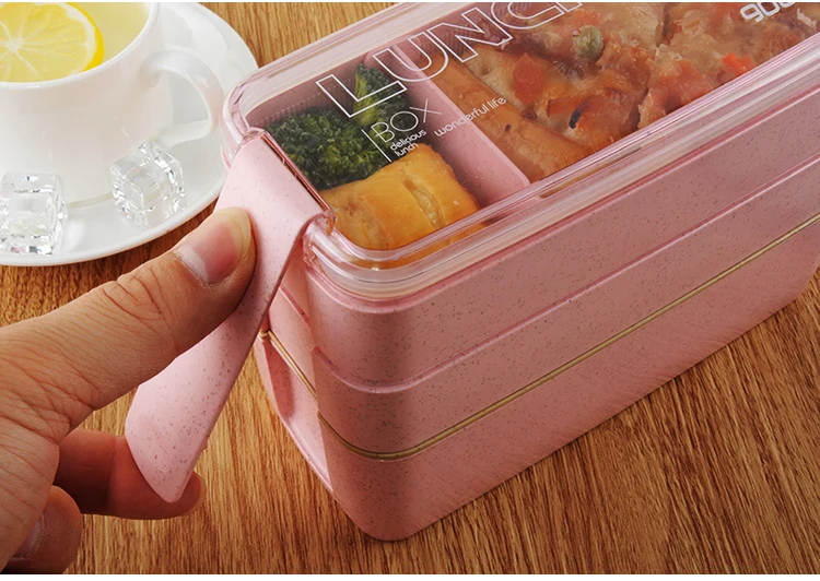 3 Layer Bento Lunch Box – NotebookTherapy