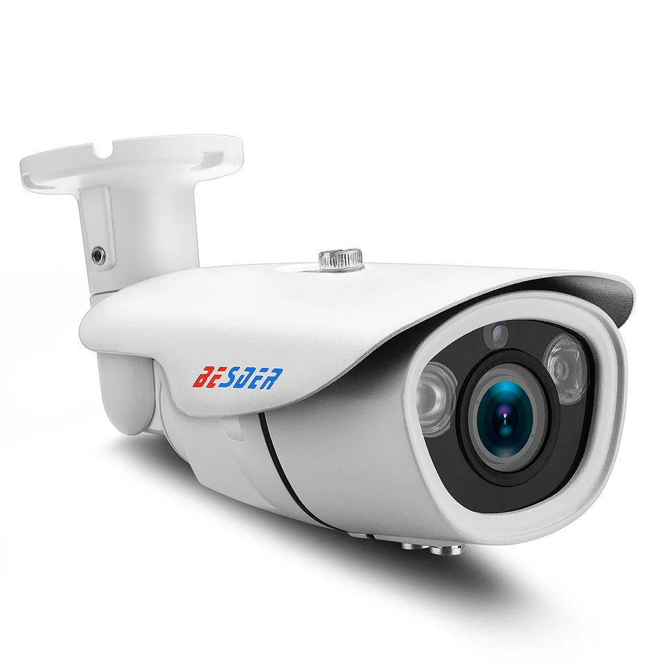 BESDER PoE Zoom IP Camera CCTV Security Waterproof Outdoor Manual Zoom Varifocal Lens 2.8-12mm 720P/960P/1080P 2Big Array LEDs
BESDER PoE Zoom IP Camera CCTV Security Waterproof Outdoor Manual Zoom Varifocal Lens 2.8-12mm 720P/960P/1080P 2Big Array LEDs